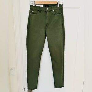New with tags 7 for all man kind high rise skinny jeans in size 28